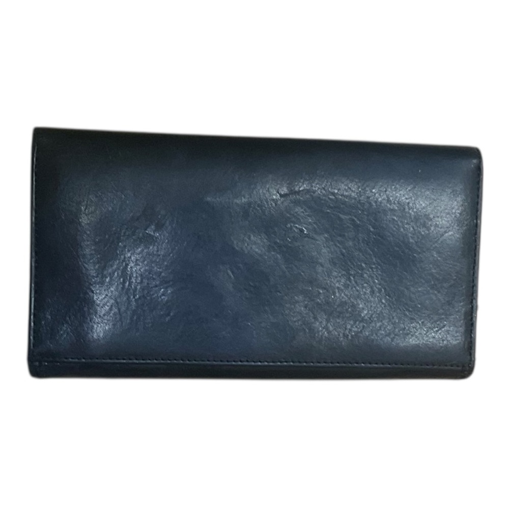 ๐คโ Cole Haan Black Leather Trifold Wallet ๐ค - Picture 3 of 5